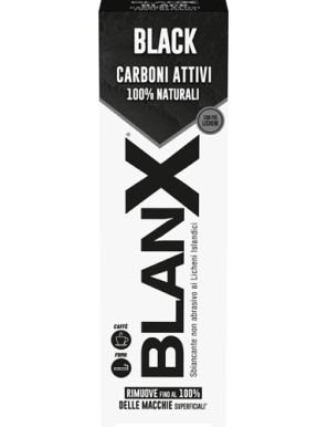 BLANX DENT.BLACK CARBONE ML.75