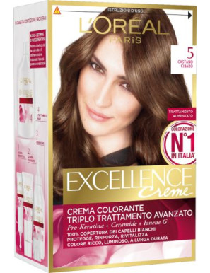 L'Oreal Excellence Castastano Chiaro N.5