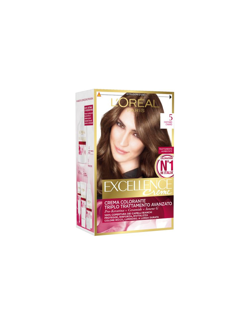 L'Oreal Excellence Castastano Chiaro N.5