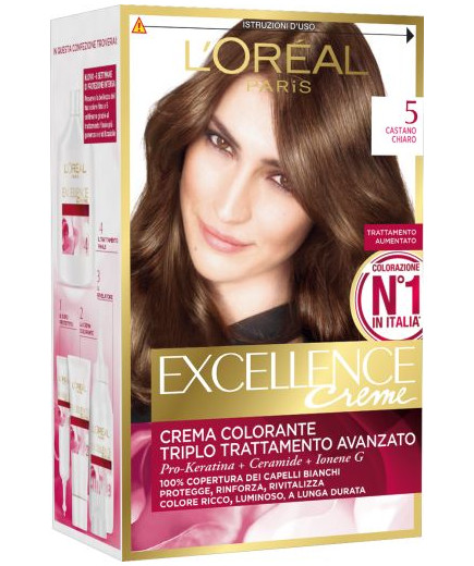 L'Oreal Excellence Castastano Chiaro N.5