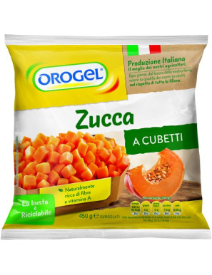 Orogel Zucca Cubetti gr.450