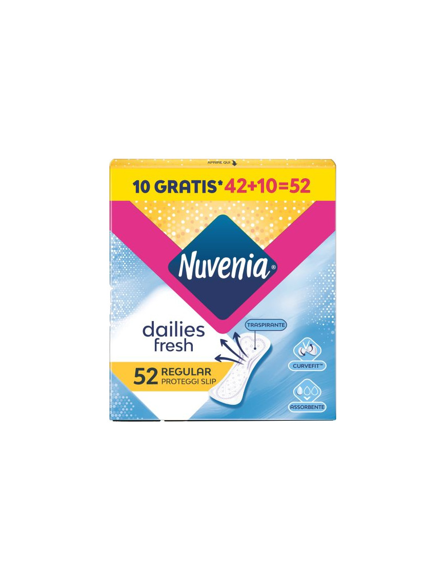 Nuvenia Proteggi Slip Extra Anatomico pz 42+10 Omaggio