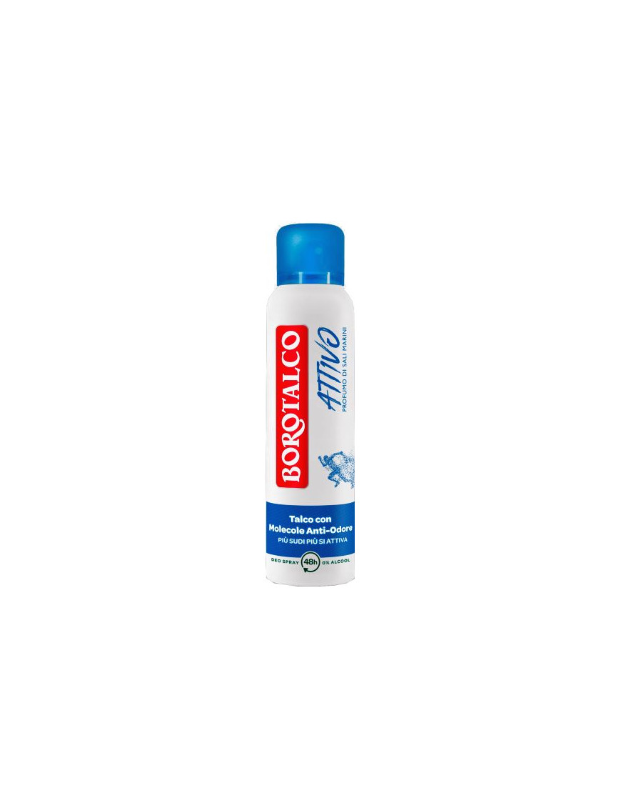 Borotalco Deo Spray Active Blu ml.150