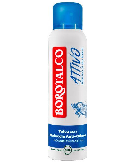 Borotalco Deo Spray Active Blu ml.150