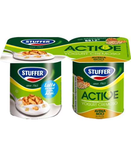 Stuffer Active Fibre gr.125X2 Avena/Noci