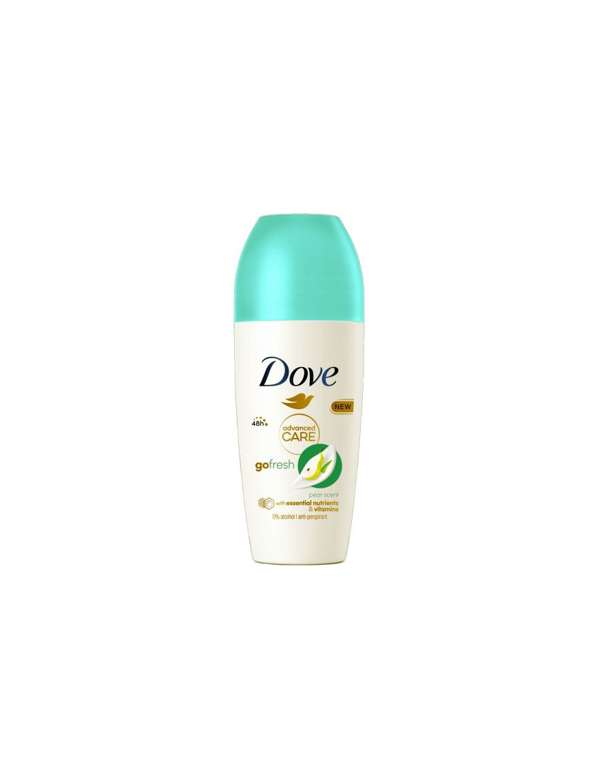 Dove Deo Roll-On Advanced Care Go Fresh Pera&Aloe ml.50