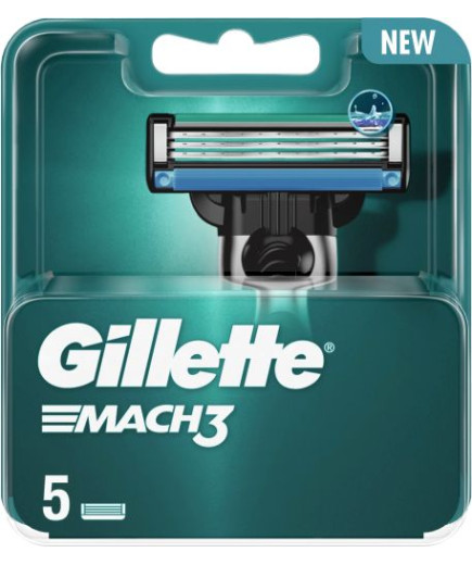 GILLETTE MACH3 RICARICA LAME X5 PZ.