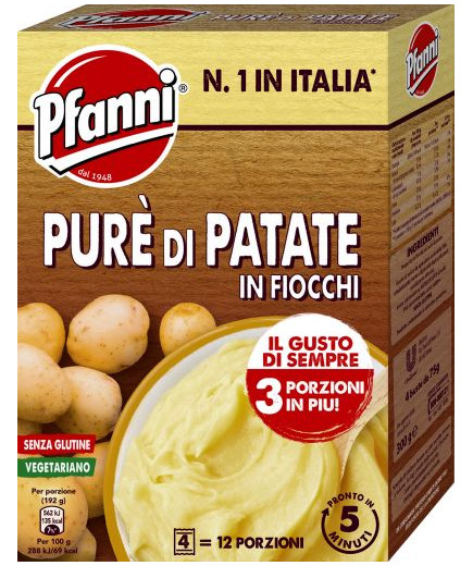 Pfanni Pure' 4 buste gr.300