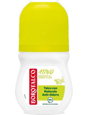 Borotalco Deo Roll-On Active Giallo ml.50