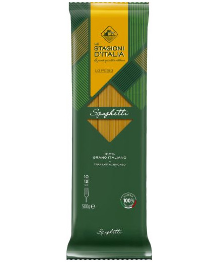 Stagioni D'Italia Spaghetti Trafilati A Bronzo gr.500