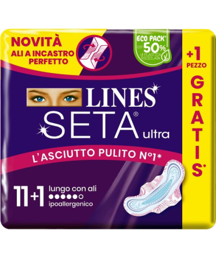 Lines Seta Ultra Lungo ali x11+1