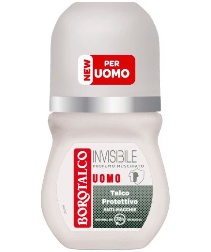 Borotalco Deo Roll-On Invisible Grigio ml.50