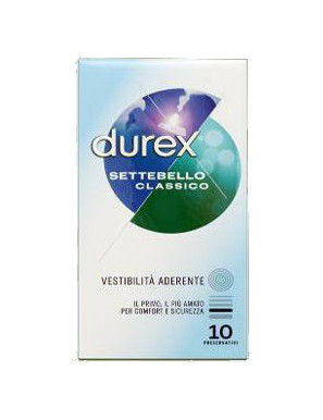 Durex Settebello Classico Close Fit pz 10