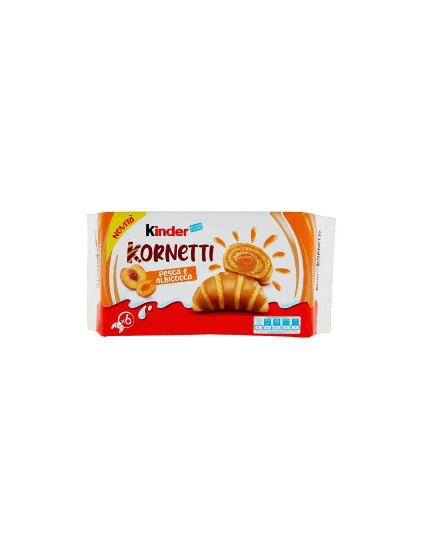 FERRERO KINDER KORNETTI G.252 ALBICOCCA