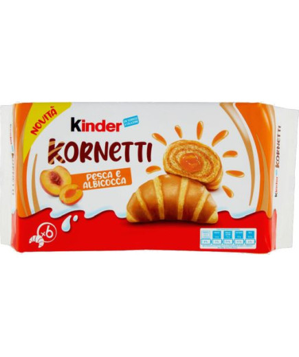 FERRERO KINDER KORNETTI G.252 ALBICOCCA