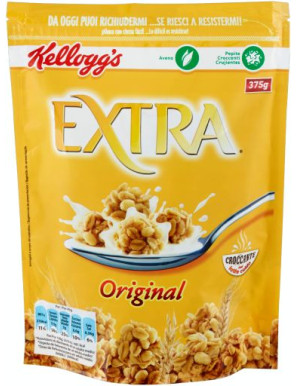 KELLOGG'S EXTRA CROCC AVENA G.375-CLASS-STANDING POUCH