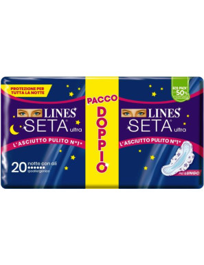 LINES SETA ULTRA NOTTE ALI X20