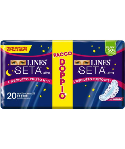 LINES SETA ULTRA NOTTE ALI X20