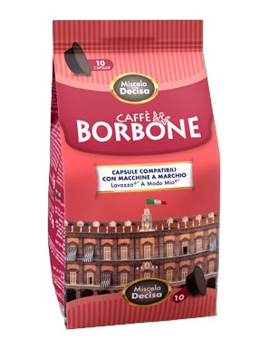 Borbone Compatibile Lavazza A Modo Mio gr.7,2X10 Miscela Decisa -Capsule -