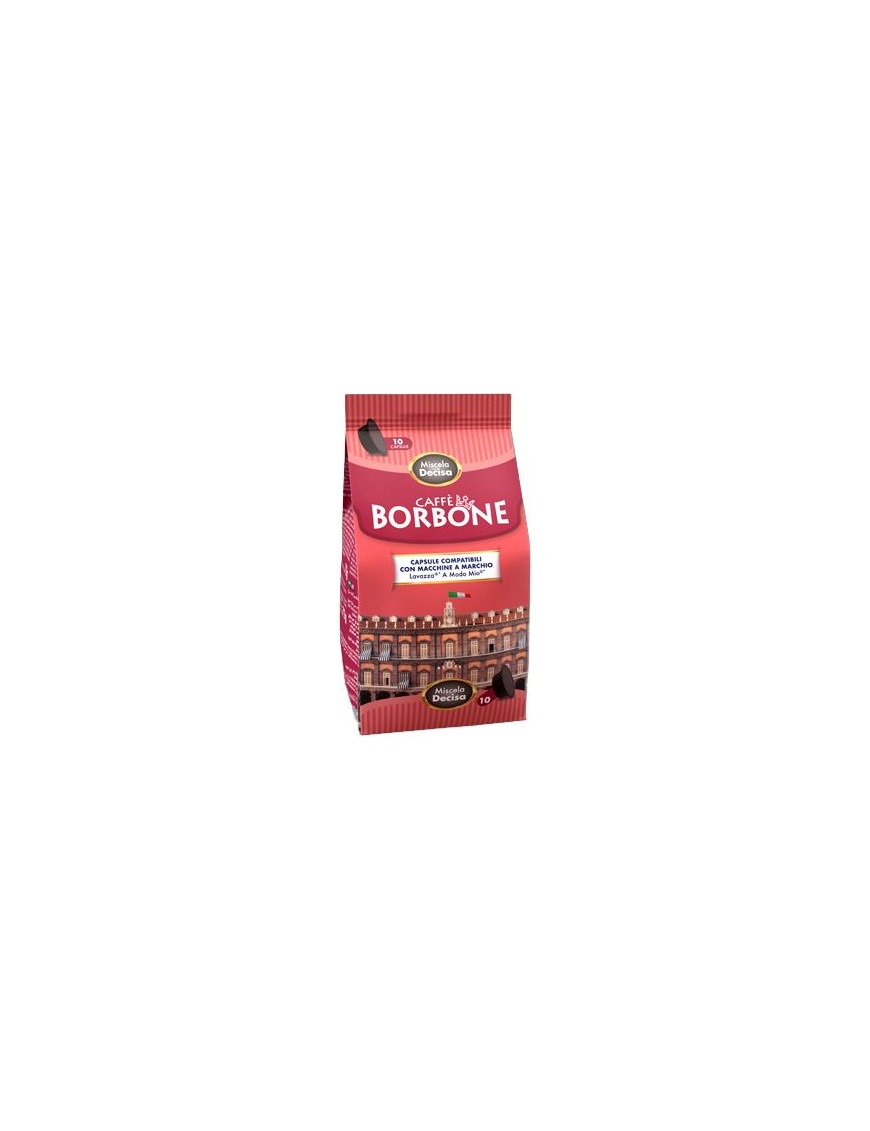 Borbone Compatibile Lavazza A Modo Mio gr.7,2X10 Miscela Decisa -Capsule -