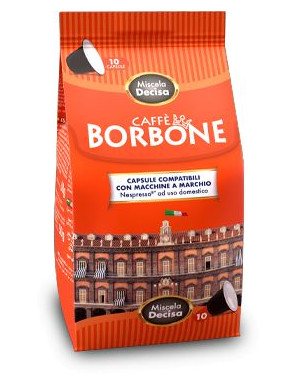 Borbone Compatibili Nespresso Miscela Decisa Cps gr.5X10