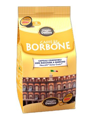 Borbone Miscela Decisa gr.7X15 Compatibili Nescafè dolce Gusto