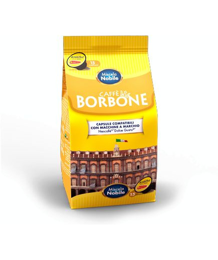 Borbone Mischela Nobile gr.7X15 Compatibili Nescafè dolce Gusto