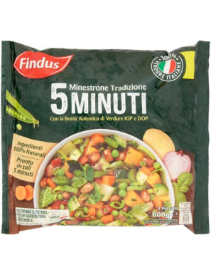 Findus Minestrone Tradizione5 Minuti IGP E DOP gr. 600