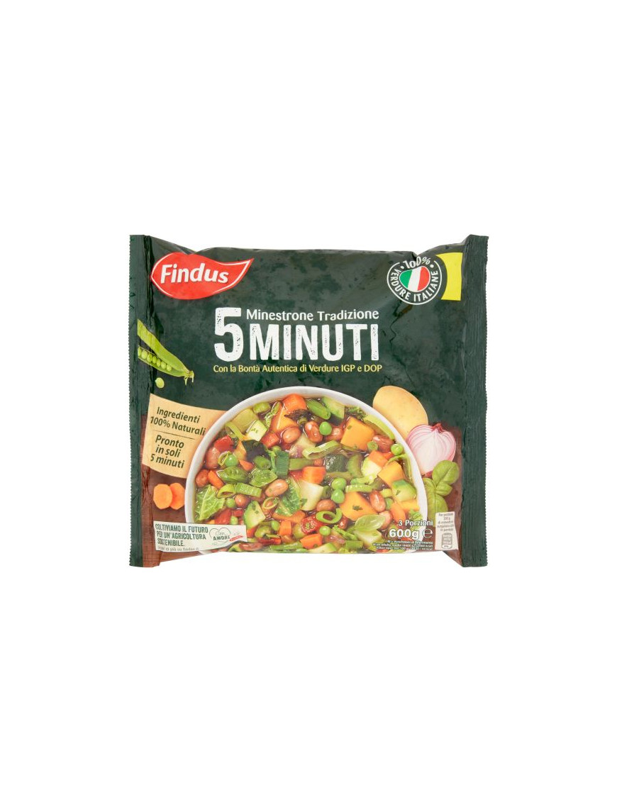 Findus Minestrone Tradizione5 Minuti IGP E DOP gr. 600