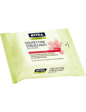 Nivea Visage Salviettine Struccanti X25 Delicate