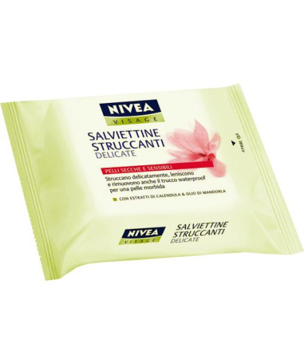 Nivea Visage Salviettine Struccanti X25 Delicate