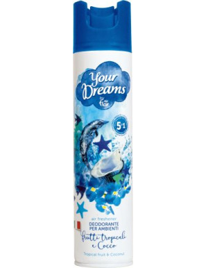 Air Flor Your Dreams Deo Ambiente Frutti Tropical&Cocco ml.300