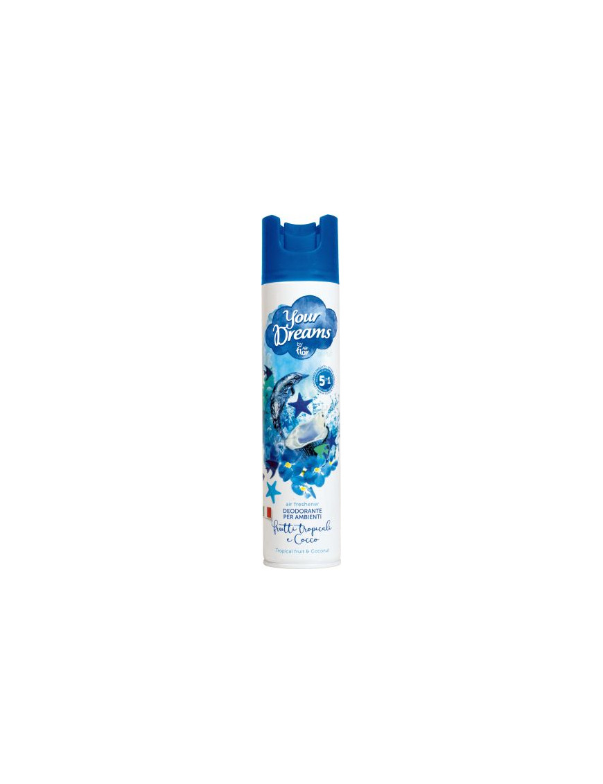 Air Flor Your Dreams Deo Ambiente Frutti Tropical&Cocco ml.300