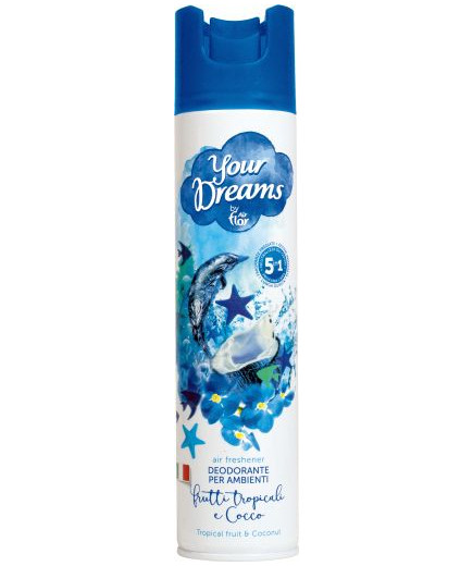 Air Flor Your Dreams Deo Ambiente Frutti Tropical&Cocco ml.300