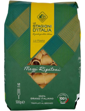 Stagioni D'Italia Trafilati Bronzo gr.500 Mezzi Rigatoni