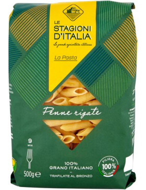 Stagioni D'Italia Penne Rigate Trafilate Al Bronzo gr.500