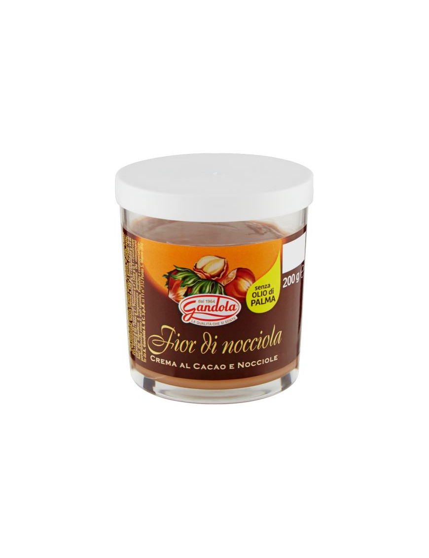 GANDOLA CREMA SPALMABILE G.200 FIOR DI NOCCIOLA CACAO