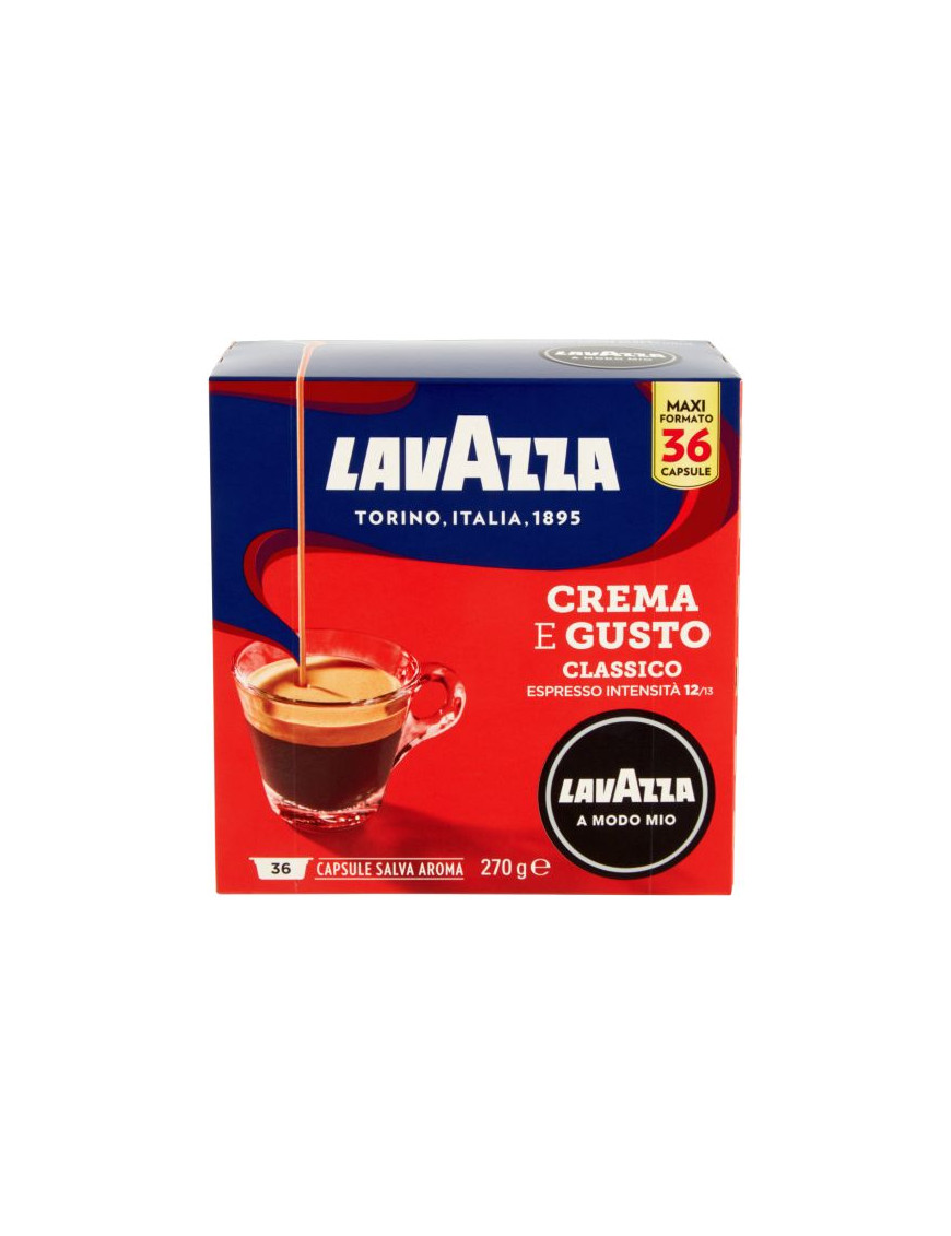 Lavazza A Modo Mio Crema&Gusto 36 Cps gr.270