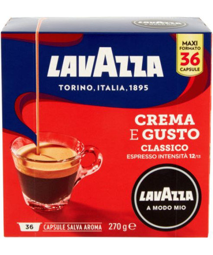 Lavazza A Modo Mio Crema&Gusto 36 Cps gr.270