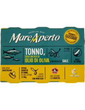 Mareaperto Tonno Olio Di Oliva 6X60