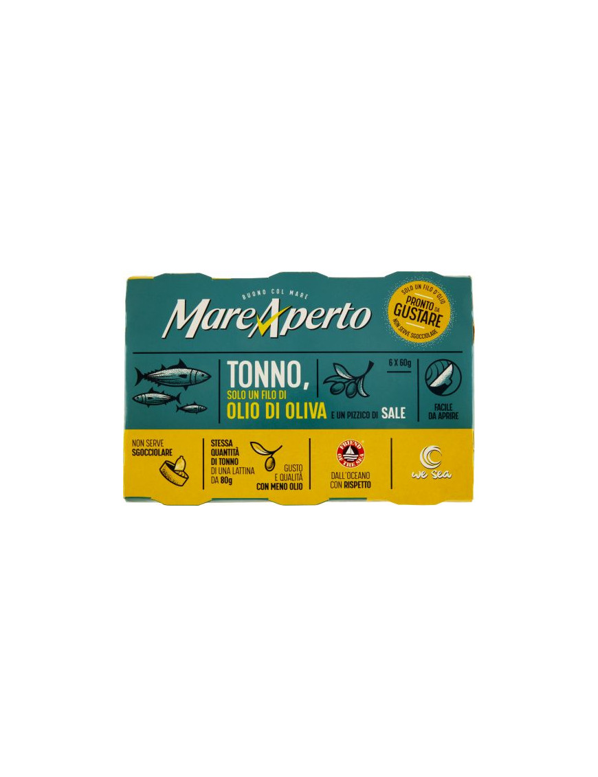 Mareaperto Tonno Olio Di Oliva 6X60