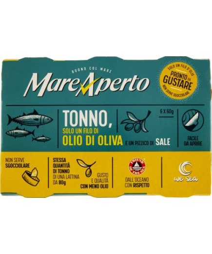 Mareaperto Tonno Olio Di Oliva 6X60