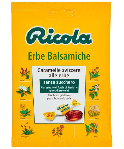 Ricola Caram. gr.70 Erbe Balsamiche Bs.