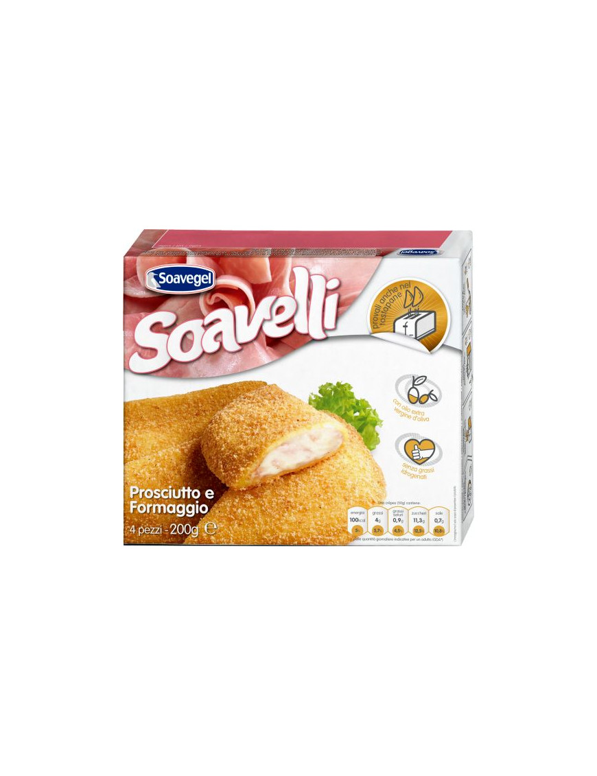 I Soavelli Soavegel Crepes Al Prosciutto/Formaggio gr.200