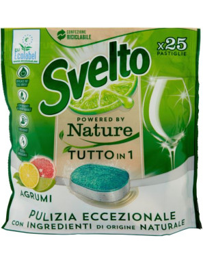 Svelto Lavastoviglie 25 Tabs Tutto In 1 Agrumi