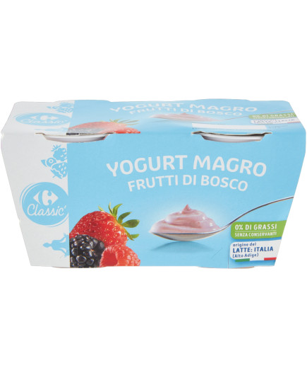 CRF YOGURT MAGRO FRUTTIDI BOSCO G.125X2