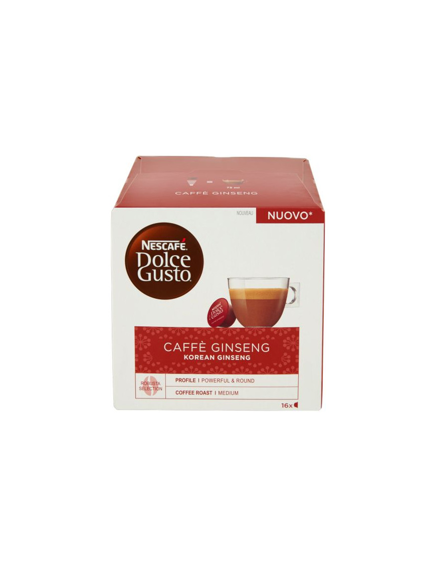 Nescafe' Dolce Gusto Caffe' Ginseng 16 Capsule