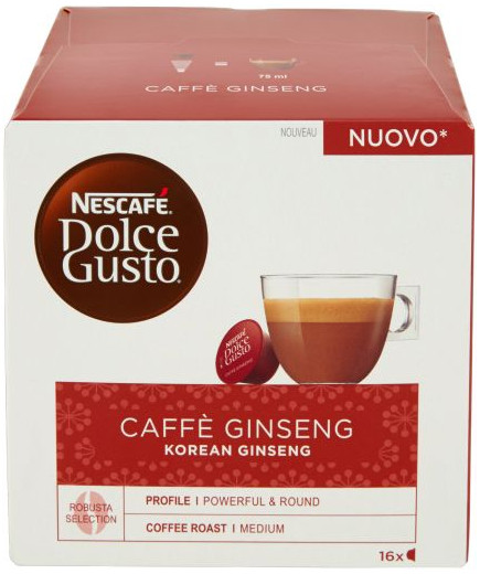 Nescafe' Dolce Gusto Caffe' Ginseng 16 Capsule