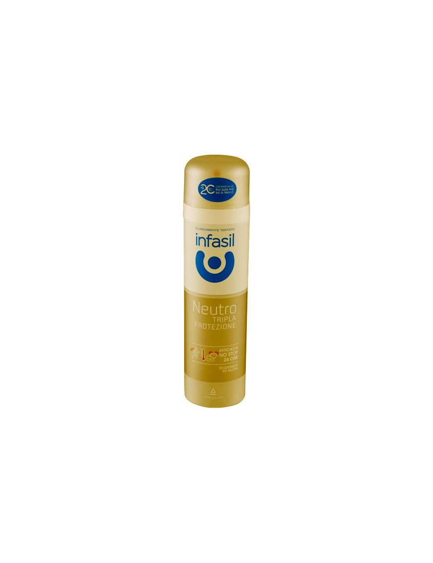 Infasil Deo Spray Neutro Tripla Protezione ml.150