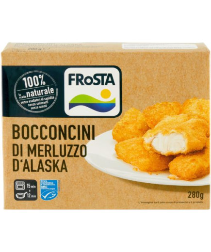 Frosta Bocconcini Di Merluzzo D'Alaska Impanati gr.280